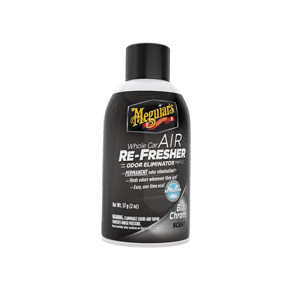 G181302 AIR REFRESHER- Black Chrome Scent น้ำยาปรับอากาศ กำจัดกลิ่น 2 oz.
