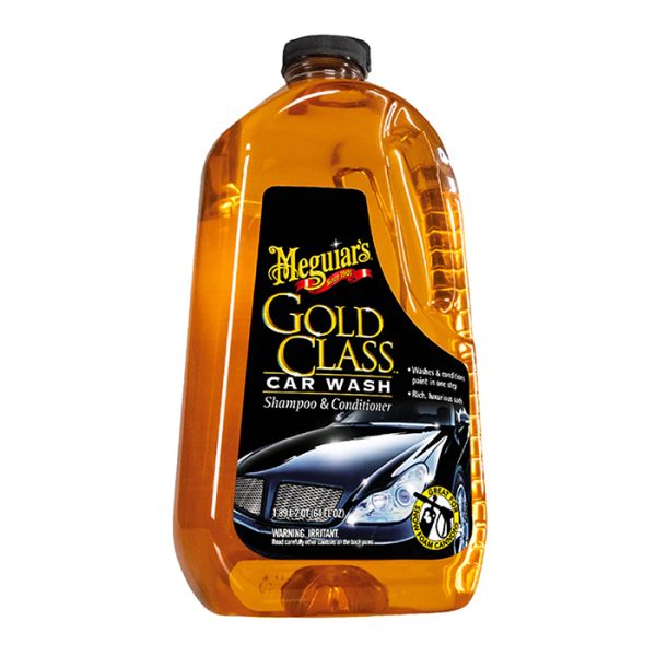 G7164 GOLD CLASS CAR WASH SHAMPOO & CONDITIONER แชมพูล้างและบำรุงรักษาผิวสี  64 oz.