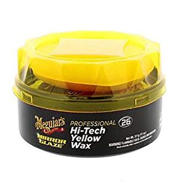 M2611 HI-TECH YELLOW WAX : M-26 แว็กซ์เคลือบเงา สำหรับรถพ่นสีใหม่ (ไฮ - เท็ค เยลโล่ แว็กซ์) 11 oz.