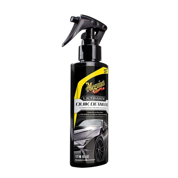 Meguiar's G201006 Ultimate Quik Detailer สเปรย์ฉีดเช็ด ดีเทลเลอร์ ทำความสะอาดและเคลือบลื่นผิวสีรถ ขนาด 177 มิลลิลิตร