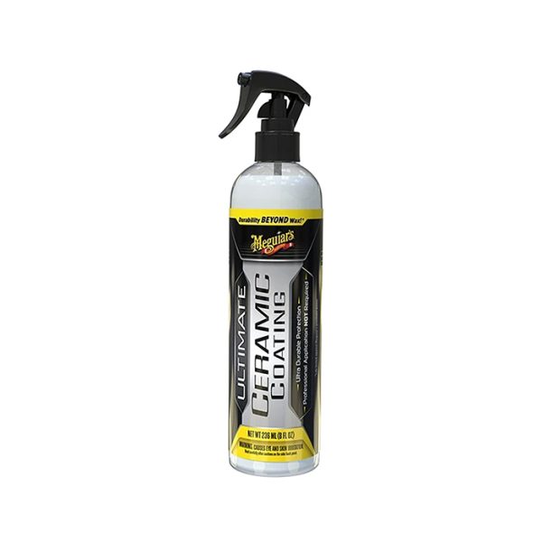 Meguiar's G240108 Ultimate Ceramic Coating สเปรย์โค้ทติ้งเซรามิก เคลือบแก้วแบบสเปรย์ ขนาด 236 มล.