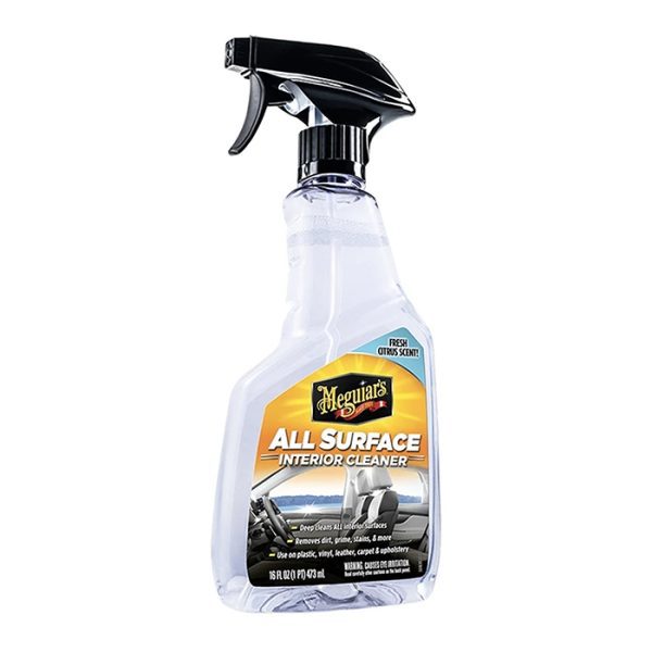 Meguiar's G240616 น้ำยาทำความสะอาดภายในรุ่นใหม่ ใช้ได้บนทุกพื้นผิว เมกไกวส์ All Surface Interior Cleaner ขนาด 473 มล.