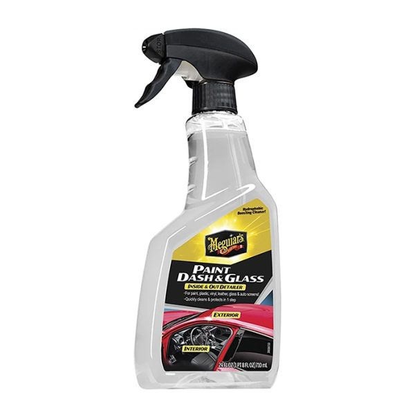 Meguiar's G250224 Paint Dash & Glass สเปรย์ทำความสะอาด+ เคลือบพื้นผิว ใช้กับ สีรถ พลาสติกคอนโซล และกระจกรถ ขนาด 710 ml.