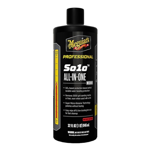 Meguiar's M30032 So1o All-In-One ยาขัดพร้อมเคลือบสี SiO2 ในขั้นตอนเดียว ขนาด 946 ml.